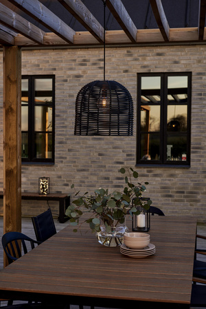 GARDEN 24 Wisząca 40cm Czarna