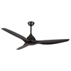 FAN CEILING  70W  MATT BLACK BLADES REMOTE CONTROL (20258 Zambelis) - Zambelis