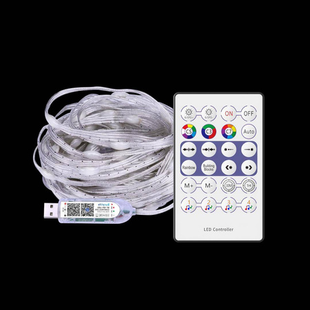 Kolorowa Girlanda Wizard Pchełka 10m 100LED RGB (EK1387) - Eko-Light