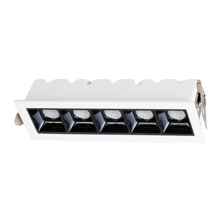 Solar oprawa podtynkowa biała LED IP20  (LP-0406/5RS WH) - Light Prestige