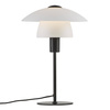 Lampa stołowa VERONA Nordlux E27 15W Szkło Czarny