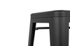 Krzesło barowe TOWER 66 (Paris) czarne (KH010100962) - King Home