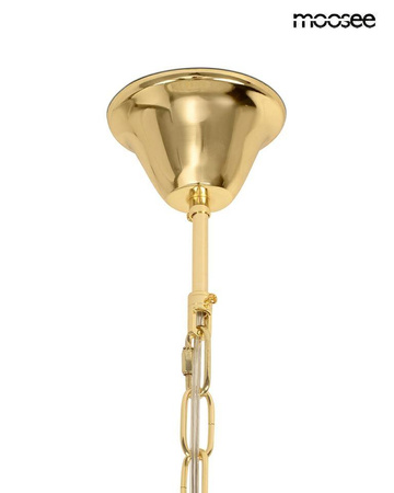 Lampa wisząca w stylu Art Deco MOOSEE SCARLETT 80 złota (MSE1501100565) - Moosee