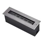 OUTDOOR RECESSED LIGHT LED 9W 3000K STAINLESS STEEL (E365 Zambelis) - Zambelis