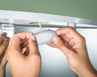 Zestaw opraw meblowych do wbudowania EBL SET 3x2,5W 3x180lm 4000K 12V chrom / tworzywo sztuczne (PL93123) - PAULMANN