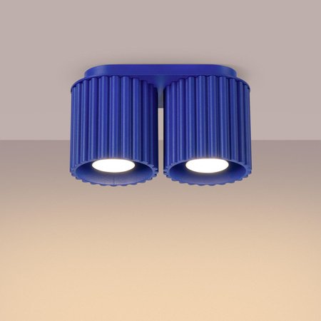 Plafon AURA 2 ultramaryna GU10 (SL.1810) - Sollux Lighting