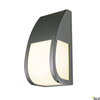 KERAS ELT, lampa ścienna i sufitowa outdoor, TC-TSE, IP54, antracytowa, żarówka energooszczędna, maks. 24W (227176) - SLV