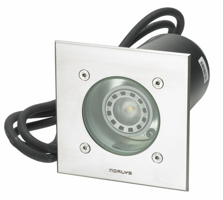 Lampa najazdowa i dogruntowa RENA 1551 STAINLESS STEEL LED Gu10 5,5W 3000K EEI G Norlys