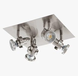 Plafon TUKON 3 nikiel (94147 - EGLO)