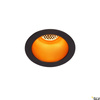 HORN MAGNA, lampa sufitowa wpuszczana LED indoor, kolor czarny/złoty 3000K 25° (1002594) - SLV