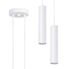 Lampa wisząca LAGOS 2P biała (SL.1868) - Sollux Lighting