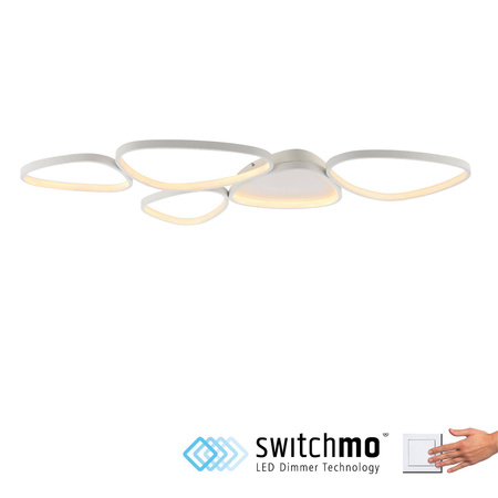 PEBBLES LAMPA SUFITOWA BIAŁY (14045-16) - Paul Neuhaus