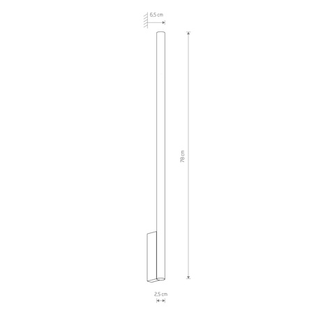 Kinkiet LASER WALL XL (10831) - Nowodvorski