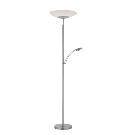 ALFRED LAMPA PODŁOGOWA STALOWY (655-55) - Paul Neuhaus