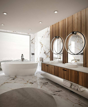 Kinkiet ring HOOP 60 czarna  (MSE1501100398) - Moosee