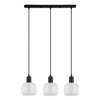 Lampa Wisząca Lamezia (PND-67594-3-BK+CL) - Italux