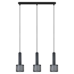 Lampa wisząca Amo czarna 3xE27 (LP-0702/3L BK) - Light Prestige