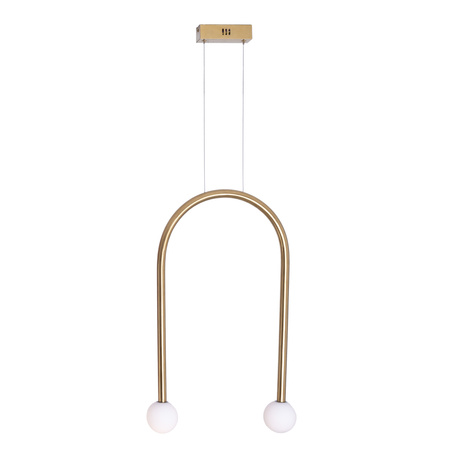 Lampa wiszącą ENIGMA złota (P0514) - MAXLIGHT