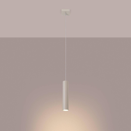 Lampa wisząca LAGOS 1 beżowa (SL.1479) - Sollux Lighting