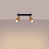 Plafon WINX 2 czarny/miedź (SL.1375) - Sollux Lighting
