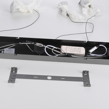 Ściemnialna lampa wisząca z płynną regulacją wysokości POSH SZARA (15693-15) - Paul Neuhaus