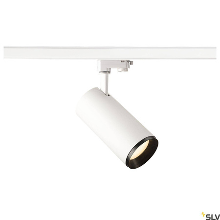 3~ NUMINOS® PHASE L, oprawa z systemem 3-fazowym, biała/czarna 3000 K 60° (1004280) - SLV