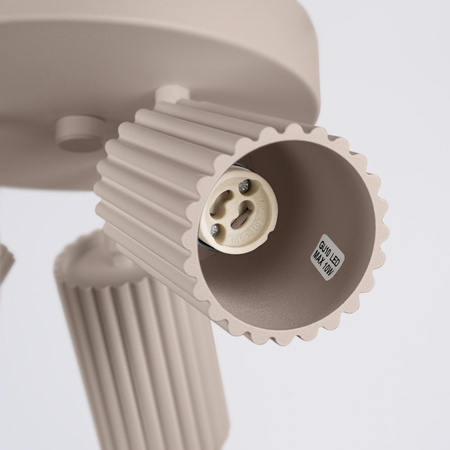 Plafon KARBON 3P taupe (SL.1768) - Sollux Lighting