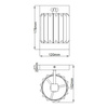Kinkiet Divine (QZ-DIVINE1-PC-BATH) - Elstead Lighting