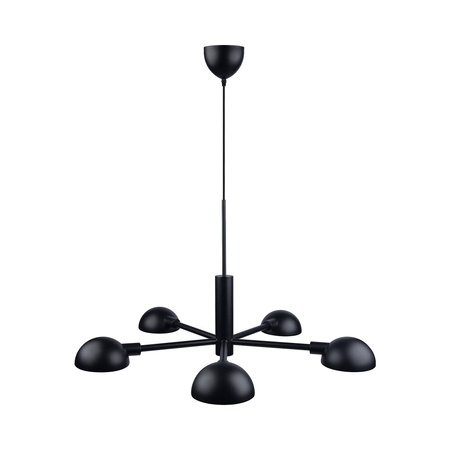 Lampa wisząca NOMI Nordlux E14 5x8W Metal Czarny