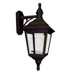 Lampa zewnętrzna, kinkiet KERRY kol. CZARNY (KERRY WALL) - Elstead Lighting