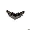 S-TRACK DALI, złącze L, regulowana, z możliwością zasilania, kolor czarny (1007816) - SLV