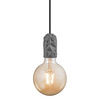 Lampa wisząca HANG Nordlux E27 40W Porcelana Szary