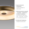 Plafon VERTIGO ceiling light brass matt body (14384-60) - Paul Neuhaus