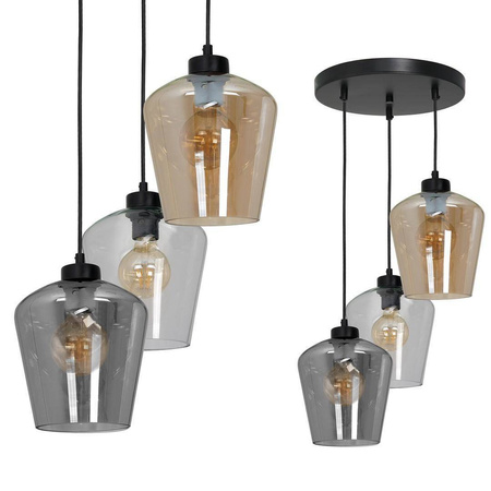 Lampa wisząca SANTIAGO MIX 3xE27 (MLP6614) - Eko-Light