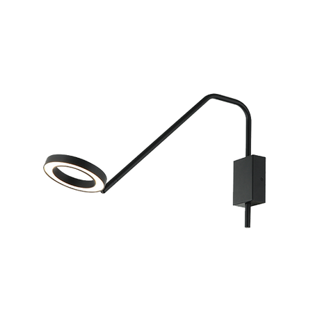 LED WALL LIGHT 7W 3000K ALUMINUM MATT BLACK (22042 Zambelis) - Zambelis