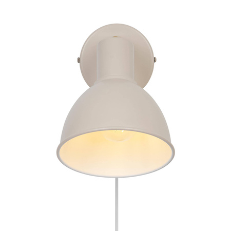 Lampa ścienna POP Nordlux E27 18W Metal Beżowy