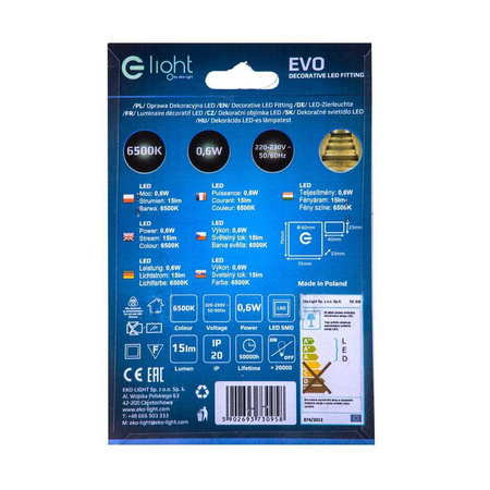 EVO Barwa Zimna 6500K (EKS0958) - Eko-Light