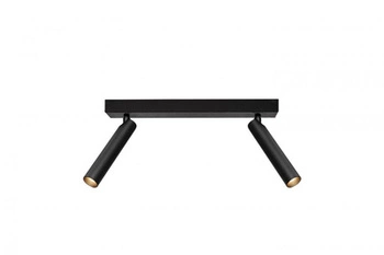 Lampa sufitowa ROLL 2 kolor Czarny (50920202) - KASPA