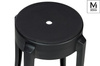 MODESTO stołek CALMAR 46 czarny - polipropylen (C1070.BLACK) - Modesto Design