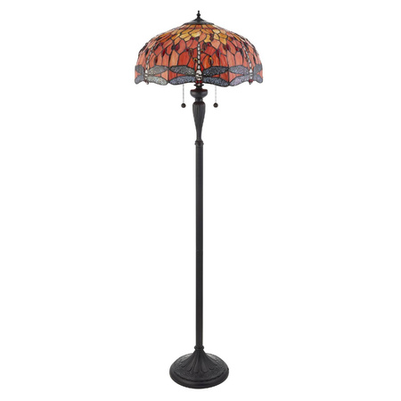 Lampa Podłogowa Dragonfly flame (64070) Tiffany