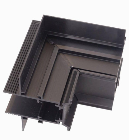 MAXLIGHT MT0009. Kątownik do użycia przy uskoku na suficie. Do szyn MT0006, MT0007