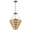 Lampa wisząca Echelon - 4 źródła światła (QN-ECHELON-4P) - Quintiesse