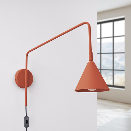 Kinkiet NOX ochra czerwona (SL.1701) - Sollux Lighting