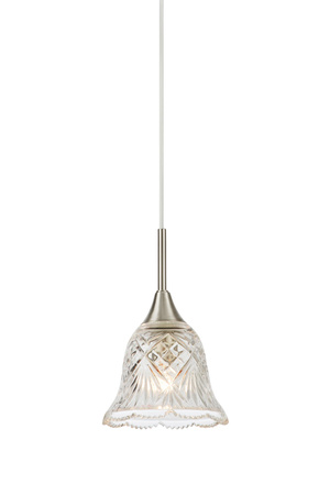 LUNA Pendant 1L Clear/Satin Nickel (109012) Markslojd