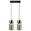 Podwójna lampa wisząca Nivio dymna 2xE27 (LP-2811/2L AM) - Light Prestige
