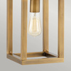 Lampa wisząca Ensemble - 1 źródło światła - Szczotkowany brąz (QN-ENSEMBLE1P-BB) - Quintiesse