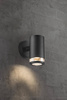 Lampa ścienna BIRK Nordlux GU10 28W Aluminium Czarny