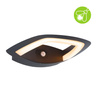 Oprawa elewacyjna AKENA LED PIR 11W 800lm 2200K IP44 230V antracyt aluminium (PL94839) - PAULMANN