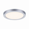 Plafoniera VariFit AREO LED 6.5W 550lm 3000K okrągla 118mm IP44 230V chrom matowy / tworzywo sztuczne (PL93033) - PAULMANN