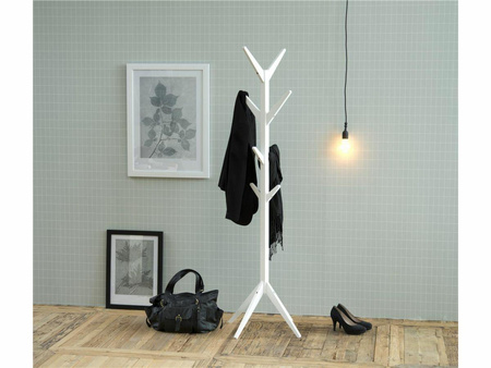 ACTONA wieszak ASCOT biały - drewno lakierowane (0000081534) - Actona 